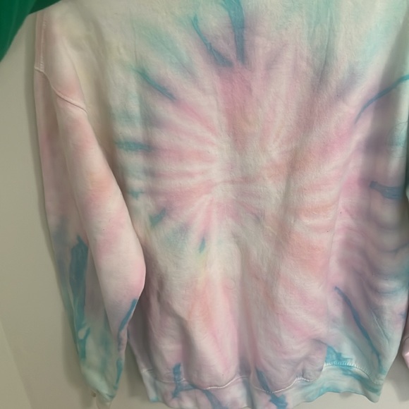 Rainbow tie dye crew neck - Picture 3 of 4